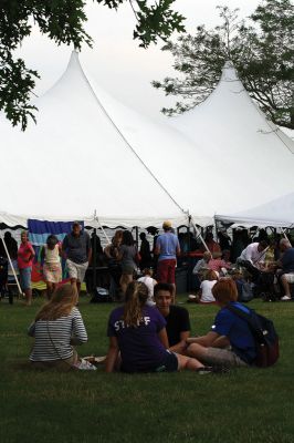 Local Flavor 
Tuesday evening was the Mattapoisett Women’s Club sponsored Taste of the Town, an annual event when local food purveyors fill the tent at Shipyard Park with the flavors and aromas of Mattapoisett’s lively restaurant scene. Photos by Jean Perry
