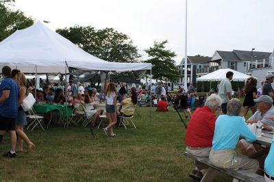 Taste of the Town
Guests enjoyed the fine fare at the annual Taste of the Town at Shipyard Park in Mattapoisett on July 14, with entertainment provided by The Showstoppers. Photos by Jean Perry

