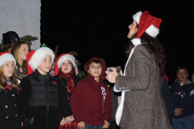 Annual Tree Lighting
On Monday, December 3, Rochester held their Annual Tree Lighting Ceremony in the center of town. Hundreds of residents turned out for the celebration  The Rochester Memorial School Chorus and Band played joyous holiday tunes. Photo by Katy Fitzpatrick. 
