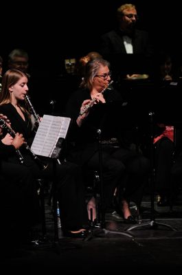 Tri-County Symphonic Band
The Tri-County Symphonic Band kicked off their 52nd season on Sunday at the Fireman Performing Arts Center with “An Afternoon at the Opera,” featuring renowned bass vocalist Tianxu Zhou. Photo by Felix Perez. 
