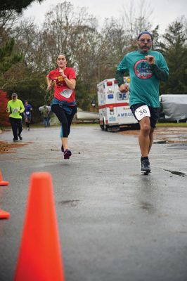 Turkey Trot 5K 
Sunday was the morning of the annual Turkey Trot 5K in the center of Marion. Yes, it was rainy and windy, but the 80 turkeys (we mean participants) that showed up anyway still enjoyed the scenic village trot. Photos by Glenn C. Silva
