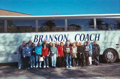 Branson, MO
Rochester seniors did not forget The Wanderer during a recent eight-day trip to Branson, MO, where they took in 25 spectacular Christmas shows and attractions. Photo courtesy of Sharon Lally.
