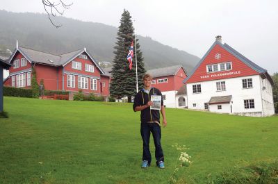 Folkehogskule
Peter B. Perkins in front of the “Folkehogskule” in Voss, Norway where he is spending the 2011-2012 schoolyear.
