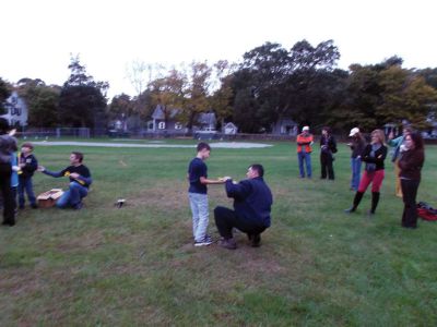 Rockets!
The kids had a great time making and set off their own rockets at the Marion Natural History Museum’s after school program last Wednesday. Photo courtesy of Elizabeth Leidhold
