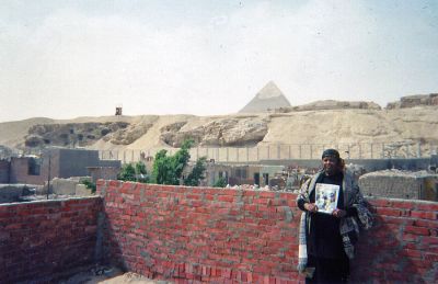 Out of Egypt
Audrey Andrews poses with a copy of The Wanderer during a recent trip to Cairo, Egypt. One of the countrys historic pyramids can be clearly seen in the background. (05/03/07 issue)
