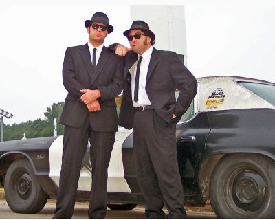 Mission to Marion
Jamey and Justin Crisler, better known as The Alabama Blues Brothers, will be bringing their tribute to the great Jake and Elwood Blues to Silvershell Beach in Marion on Friday, July 13 for the annual summer concert to benefit the Marion Police Brotherhood. The show will begin at 8:00 pm and tickets are $10 at the door, or free to those who have contributed to the Marion Police Brotherhoods recent fund-raising campaign.
