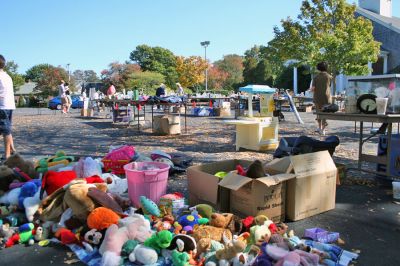 Cancer Benefit
This past weekend on Saturday, October 11, organizers from the Mattapoisett Community Cancer Fund held a yard sale at Saint Anthonys Church on Barstow Street in Mattapoisett to help benefit community members with cancer. (Photo by Robert Chiarito).
