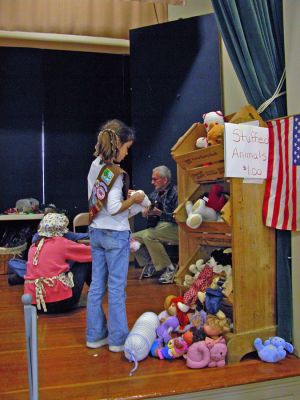 Making Mattapoisett Merry
Children could find gifts as inexpensive as $1 at the Mattapoisett Congregational Church's annual "Village Country Store" holiday fair held on on Saturday, November 11. (Photo by Robert Chiarito).
