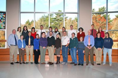 High Scores at ORR
These ORR staff members served as co-chairs of select committees during the school's recent accreditation evaluation process: Silas Coellner, Olga Surpless, Kathleen Brunelle, Colin Everett, Scott Griffith, William Hillier, Nancy OBrien, Mary Cabral, Kim ONeale-Corazzini, Teresa Dall, Mike Devoll, Sue Chlebus, Judy Johnson, Melanie Kellum, Andrea Moniz, Peter Martin, Stephanie Vanasse, Frances Guilbert, Michael Connolly, Paul Sardinha, Sheilah Sullivan, Lynn Connor and Elizabeth Forgue.
