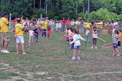 Hula Hoopin'
Kids compete in the Hula Hoop Contest during the 2007 Rochester Country Fair. (Photo by Robert Chiarito).
