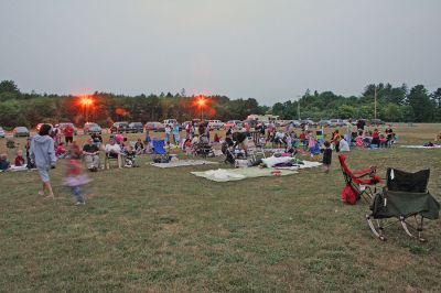 Drive-In Benefit
A benefit Drive-In Movie Fundraiser was held on Saturday night, June 14 at the Dexter Lane Ballfield in Rochester. The special outdoor screening of Disney's movie "Cars" was to benefit the new playground for kids at Dexter Lane. (Photo by Robert Chiarito).


