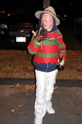 Rochester Halloween Party
Jared Boucher won second place in the "Fifth Grade and Up" category in Rochester's annual Halloween Party Costume Contest held on Monday, October 29, 2007. (Photo by Deborah Silva).
