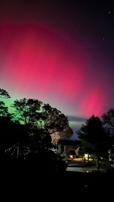 Aurora Borealis
Chuck Green shared photos of the Aurora Borealis which were visible in the skies over the Tri-Town on Wednesday, November 12.
