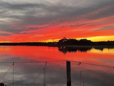 Sunset View
Sunset view from the Mattapoisett Town Dock. Photo by Faith Ball
