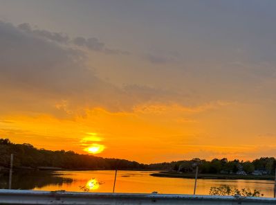 Sunset over the river
Sunset over the river. Photo by Jennifer Shepley
