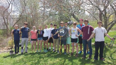 Tabor & Sippican Land Trust
Students from Tabor, volunteering over the past year as part of the school’s established community service program, have worked on lands trust properties across town.  
