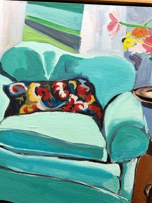 The Marion Art Center held an opening reception to showcase the career of local artist Nancy Dyer Mitton on July 12. Photos by Marilou Newell
