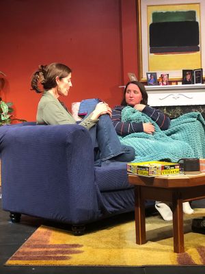 Tiny Beautiful Things
Scenes from a rehearsal for the Marion Art Center’s Tiny Beautiful Things, set to open on Friday, October 16. The play features actors Macy Kinney, Amy-Susie Bradford, Margo Ruggiero, and Stephanie Lawrence. Photos courtesy of Jennifer Palmer and Cathleen Broderick Studios
