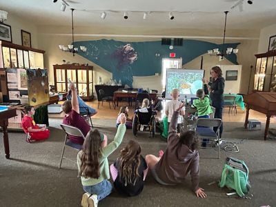 Marion Natural History Museum
The Marion Natural History Museum’s afterschool group had a great time learning about Monarch life history and migration yesterday. The group sent a card to a school in Mexico near the Oyamel fir forests of the Central Highlands to share a little information about Marion. We’ll be hearing back from them next spring with more information about the Monarch’s winter habitat. Many thanks to Maggie Payne for sharing her butterfly expertise with the group! Please keep checking our website, www.marionmuseum.org, 
