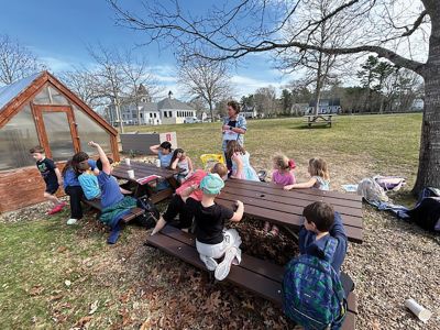 Marion Natural History Museum
On Wednesday, April 8, the Marion Natural History Museum's afterschool group welcomed Marianne Piche, Habitat Biologist with Massachusetts Division of Fish and Wildlife. Marianne helped us to explore the importance of Young Forests. Young forests are areas which are in the process of restoration after a fire or timber harvesting event. These forests provide unique habitat for a variety of wildlife which rely on the tender shoots and herbaceous vegetation that will not be found in a more mature forest. The m
