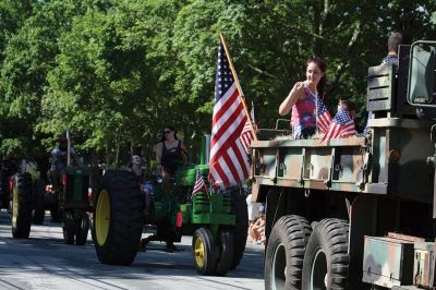 No Rain On This Parade 
The Marion 4th of July parade on Tuesday went on as planned, winding through the village streets and receiving the usual fanfare. Photos by Jean Perry
