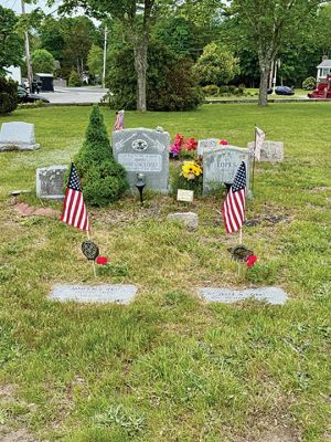 Marion Memorial Day
Planting geraniums at Veterans Graves in Marion for Memorial Day. Photo by Robert Pina
