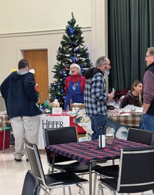 Mattapoisett Congregational Church 
The Mattapoisett Congregational Church held their Fair and Kids’ Pageant this weekend. Elliott Talley provided carols on the piano. The members of the congregation want to thank our community for attending our fair, enjoying some camaraderie and shopping. Photos by Jennifer Shepley
