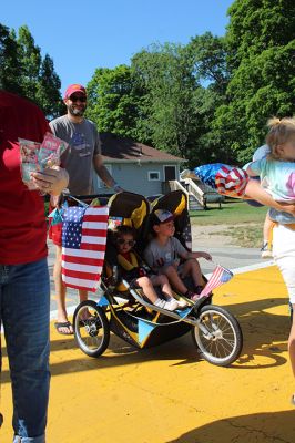 Marion's Independence Day Parade
Residents lined Spring, Mill, Front and Main streets on Saturday morning to enjoy Marion's Independence Day Parade. The lineup featured community veterans of foreign wars, town officials, volunteer organizations such as The Friends of Jack and Friends of the Marion Council on Aging, the Scouts of America, several floats celebrating the nation's 250th birthday, police and fire trucks from Marion and surrounding towns, Photos by Mick Colageo 
