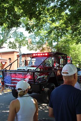 Marion's Independence Day Parade
Residents lined Spring, Mill, Front and Main streets on Saturday morning to enjoy Marion's Independence Day Parade. The lineup featured community veterans of foreign wars, town officials, volunteer organizations such as The Friends of Jack and Friends of the Marion Council on Aging, the Scouts of America, several floats celebrating the nation's 250th birthday, police and fire trucks from Marion and surrounding towns, Photos by Mick Colageo 
