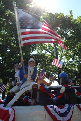Marion's Independence Day Parade
Residents lined Spring, Mill, Front and Main streets on Saturday morning to enjoy Marion's Independence Day Parade. The lineup featured community veterans of foreign wars, town officials, volunteer organizations such as The Friends of Jack and Friends of the Marion Council on Aging, the Scouts of America, several floats celebrating the nation's 250th birthday, police and fire trucks from Marion and surrounding towns, Photos by Mick Colageo 
