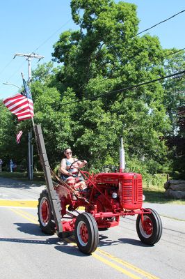 Marion's Independence Day Parade
Residents lined Spring, Mill, Front and Main streets on Saturday morning to enjoy Marion's Independence Day Parade. The lineup featured community veterans of foreign wars, town officials, volunteer organizations such as The Friends of Jack and Friends of the Marion Council on Aging, the Scouts of America, several floats celebrating the nation's 250th birthday, police and fire trucks from Marion and surrounding towns, Photos by Mick Colageo 
