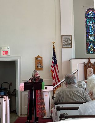 First Congressional Church of Marion
Sunday afternoon within The First Congressional Church of Marion. The “Musical Belles” event was hosted by the church to fundraise for the restoration of the church’s clock tower.
