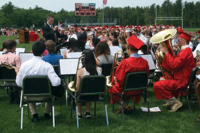 ORRHS Class of 2012
On Saturday June 9, members of ORRHS Class of 2012 graduated beneath blue skies on the high school’s football field in front of a crowd of proud families, friends, faculty and staff. Photo by Katy Fitzpatrick. 
