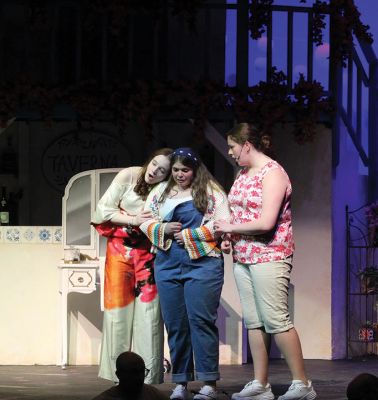 Mamma Mia!
Old Rochester Regional Drama Club held their dress rehearsal on Monday for this weekend’s showings of “Mamma Mia!” The play has multiple showings from May 7 to May 10. Photos by Sam Bishop
