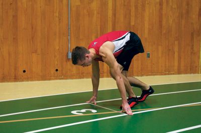 ORR Track
Old Rochester Regional High School indoor track and field team took first in most of the events of the meet held at Greater New Bedford Regional Vocational Technical High School on Monday, December 31.  ORR was in competition against several area high schools including GNB and Fairhaven High School.  In the races, the ORR girls took first place in the 50 HH, 50 D, 600M, 300M, and 1M.  They were also first in the shot-put competition and high jump.  Photo by Eric Tripoli
