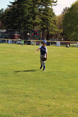 Opening Day of Old Rochester Youth Baseball
Opening Day of Old Rochester Youth Baseball brought out the crowds to hail the march from the Dexter Lane fields over to Gifford Park for ceremonies, including recognition for 12-year-old players entering their final year of little league. Photos by Mick Colageo
