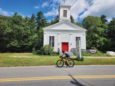 Patriot Half Triathlon
Riders and runners navigated overlapping courses on North Street in Rochester during the Patriot Half Triathlon held on June 15. Photos by Mick Colageo
