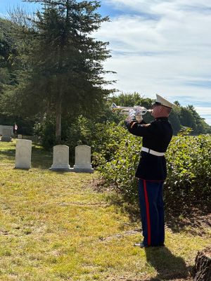Revolutionary War
More than 100 attended a special event to honor 20 Revolutionary War patriots buried at Hammond Cemetery in Mattapoisett on Saturday, September 19. Photo by Laura Pedulli
