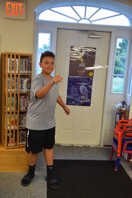 Peace with Paper
Peace with Paper, a drop-in event held at the Plumb Memorial Library. This event is to help build a better world through relaxing after a long day and is for kids and adults. Photo by Glenn C. Silva
