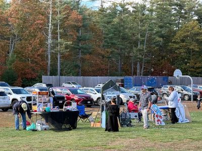 Spooktacular
The Rochester Parent Teacher Organization hosted “Spooktacular” at Rochester Memorial School on Saturday. The event saw hundreds of students, their siblings, and other kiddos come give their Halloween costumes a trial-run and get some candy at a trunk-or-treat. There was also a spooky woodland scavenger hunt, some food trucks, gaga ball pit, raffles, and tons of treats. Photos by Sam Bishop

