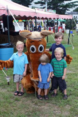 Aardvark at the Fair
The Wanderer's aardvark visited the Rochester Country Fair on August 22, 2009 and took some time to see the sights and pose with some visitors.

