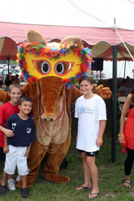 Aardvark at the Fair
The Wanderer's aardvark visited the Rochester Country Fair on August 22, 2009 and took some time to see the sights and pose with some visitors.
