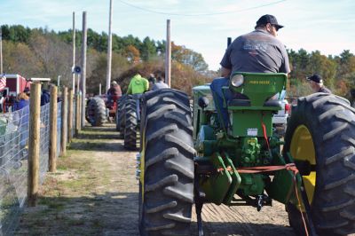 Tractor Pull
The NEATTA enjoyed a gorgeous fall day in Rochester for its annual fall tractor pulling event on Saturday at the Rochester Country Fair grounds that were once again, albeit briefly, filled with the familiar sights, sounds, and smells of diesel smoke we all expect from a good day at the tractor pulls! Photos by Jean Perry
