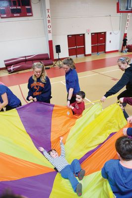 Special Olympics Young Athletes
Roughly 120 Tabor Academy students volunteered on January 10 to assist with the school’s first session of the Special Olympics Young Athletes™ program held at Tabor. The program offers children ages 3-7 with intellectual and developmental disabilities opportunities to engage in physical activities vital to mental and physical growth. Spearheaded by Math teacher Tim Cleary and Tabor senior Molly Bent, sessions continue January 17 to March 6 (no session February 7) at 2:00 pm at the Fish Center for Athletics 
