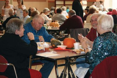 Senior Thanksgiving Banquet 
Close to 300 Tri-Town seniors feasted on Thanksgiving dinner served by the Old Rochester Regional Junior High eighth grade last Sunday, November 21, 2010. Photos by Laura Pedulli.
