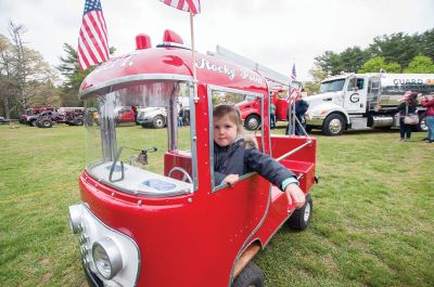 Touch-A-Truck
Saturday, May 13, was the rescheduled rain date for the Marion Recreation Department’s annual Touch-A-Truck event at Washburn Park. The weather wasn’t ideal, but it stayed dry long enough for kids to get in some climbing and crawling time with the big machines. Photos by Felix Perez
