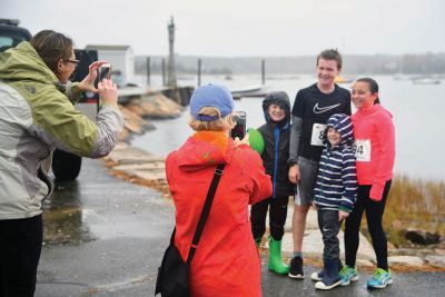 Turkey Trot 5K 
Sunday was the morning of the annual Turkey Trot 5K in the center of Marion. Yes, it was rainy and windy, but the 80 turkeys (we mean participants) that showed up anyway still enjoyed the scenic village trot. Photos by Glenn C. Silva
