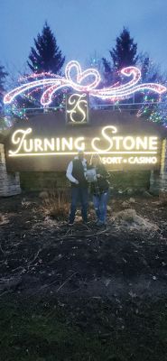 Turning Stone
Richard and Judy Gomes recently visited Turning Stone resort and casino in Verona, New York upstate.
