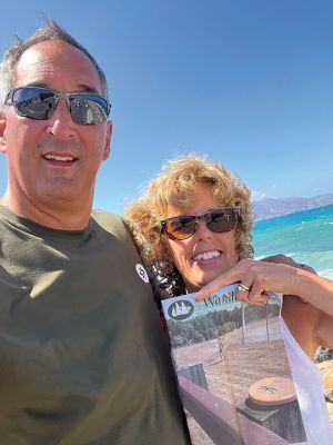 Island of Crete
Jeffrey and Melanie Perry of Rochester visited the island of Crete in Greece and brought along The Wanderer!
