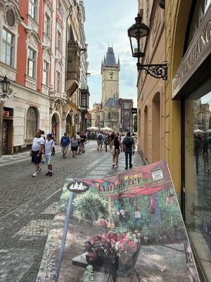 Old Town Square in Prague,
The Wanderer’s June 11 Edition in the Old Town Square in Prague, Czechia. The tower is part of the Old Town Hall and was built in 1364. It has survived much upheaval, war, and occupation, and stands as a testament to the Czech people, who have brought back color to the city once hailed as “Paris of the East.” I was not able to actually read this edition outdoors in the square, as the European heatwave bested me. Photo by Sam Bishop - June 25, 2026 edition
